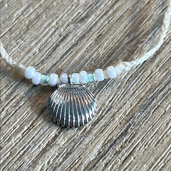 Pura Vida Bracelet Bundle Silver Shell Green Wave Gold Seed Bead Charm Rare Mint - Picture 6 of 8